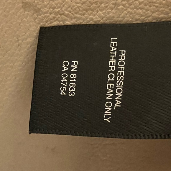 Tan Kenneth Cole 100% Suede Leather Jacket - Small - Picture 6 of 7